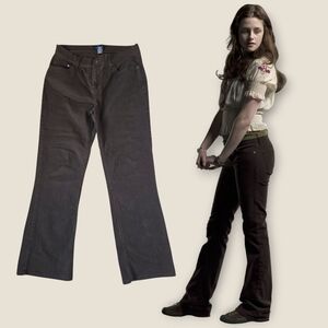 Classic Brown Flare Jeans